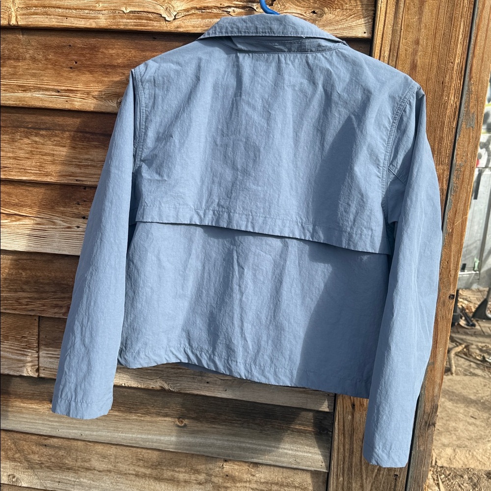 Athleta zip and button up jacket lightweight - image 6